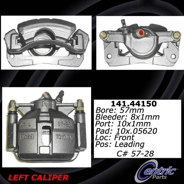 1997-2001 Toyota Camry Disc Brake Caliper - Front Left (Centric)