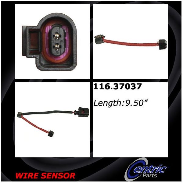 2007-2015 Audi Q7 Disc Brake Pad Wear Sensor - Rear (Centric)
