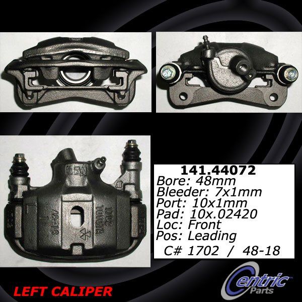 1992-1999 Toyota Paseo Disc Brake Caliper - Front Left (Centric)