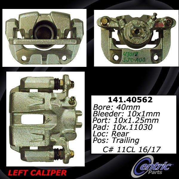 2006-2014 Honda Ridgeline Disc Brake Caliper - Rear Left (Centric)