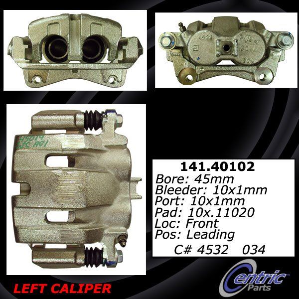 2006-2014 Honda Ridgeline Disc Brake Caliper - Front Left (Centric)