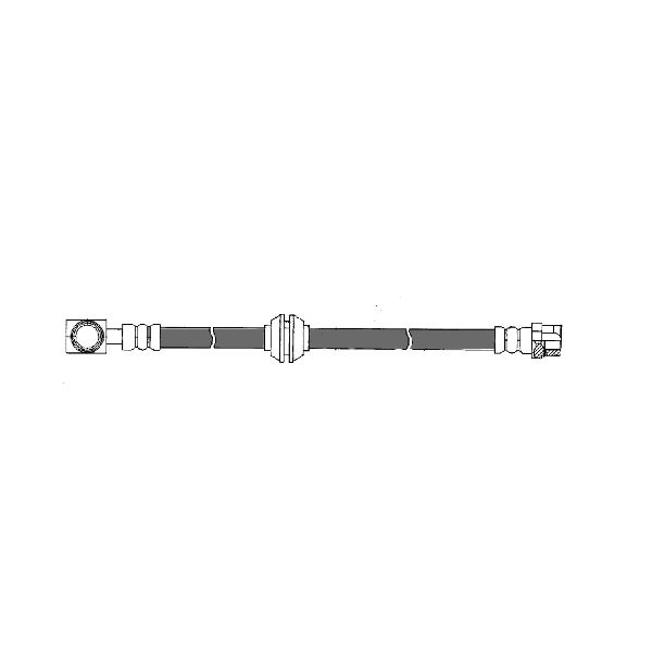 2002-2003 Mini Cooper Brake Hydraulic Hose - Rear (Centric)