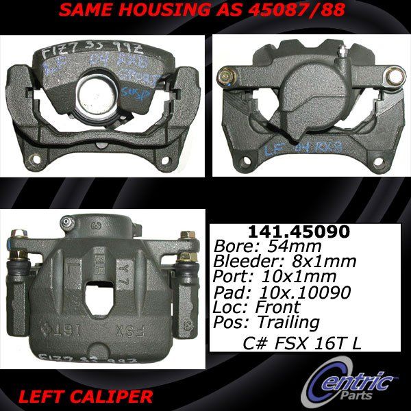 2004-2011 Mazda RX-8 Disc Brake Caliper - Front Left (Centric)