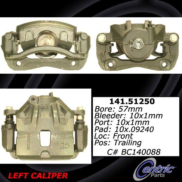 2006-2010 Kia Optima Disc Brake Caliper - Front Left (Centric)