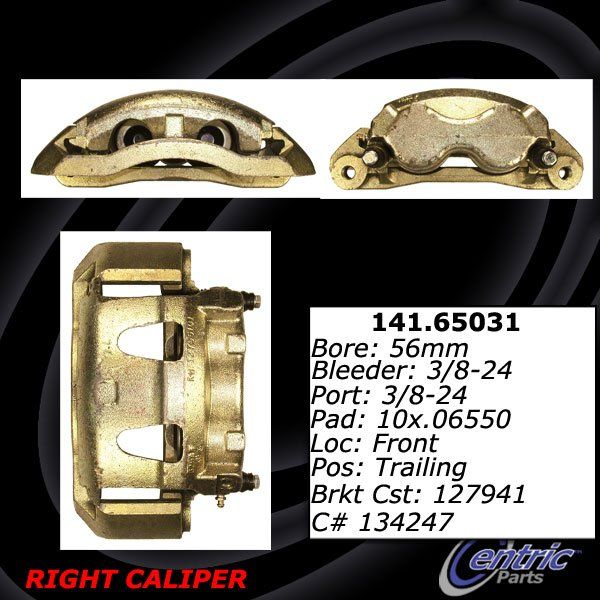 2003-2007 Ford E-250 Disc Brake Caliper - Front Right (Centric)