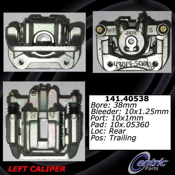 2003-2011 Honda Element Disc Brake Caliper - Rear Left (Centric)