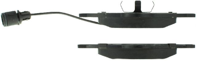 1995-1997 Audi A6 Disc Brake Pad Set - Front (Centric)