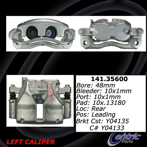 2007-2018 Freightliner Sprinter 3500 Disc Brake Caliper - Rear Left (Centric)