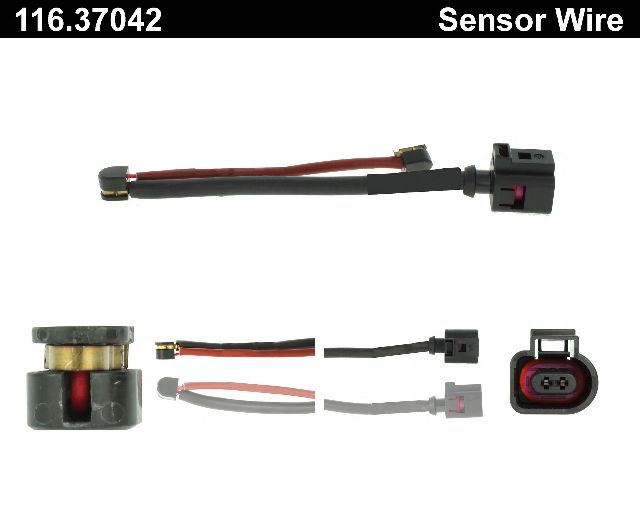 2013-2016 Porsche Boxster Disc Brake Pad Wear Sensor - Rear (Centric)