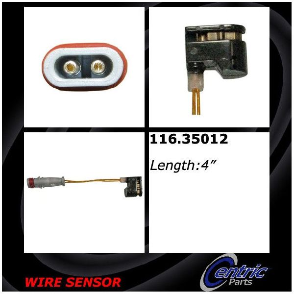 2004-2006 Mercedes-Benz E500 Disc Brake Pad Wear Sensor - Front Left (Centric)