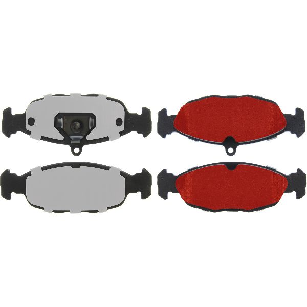 1995-1997 Jaguar XJR Disc Brake Pad Set - Rear (Centric)