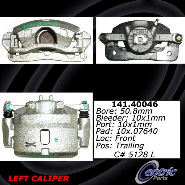 2001-2005 Honda Civic Disc Brake Caliper - Front Left (Centric)