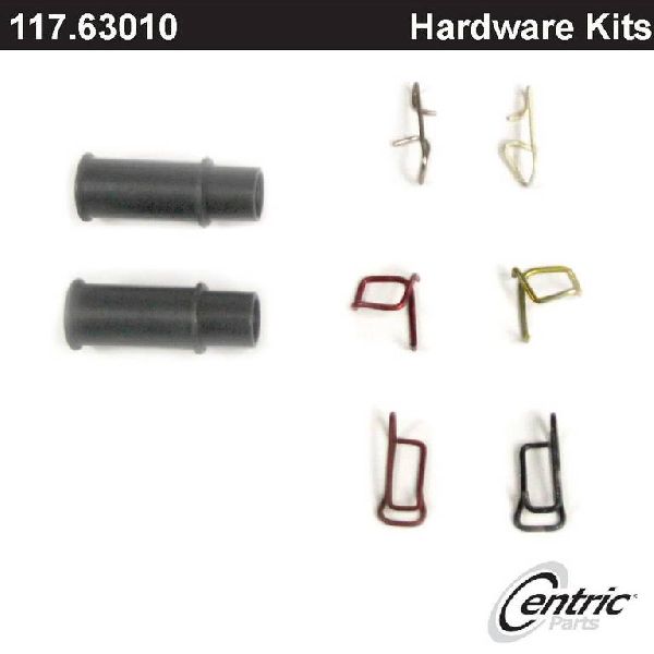 1984-1990 Dodge Caravan Disc Brake Hardware Kit - Front (Centric)