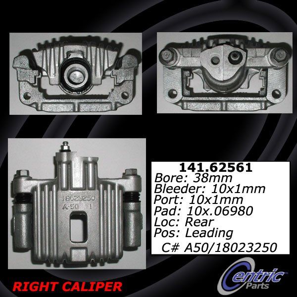1999-2004 Oldsmobile Alero Disc Brake Caliper - Rear Right (Centric)