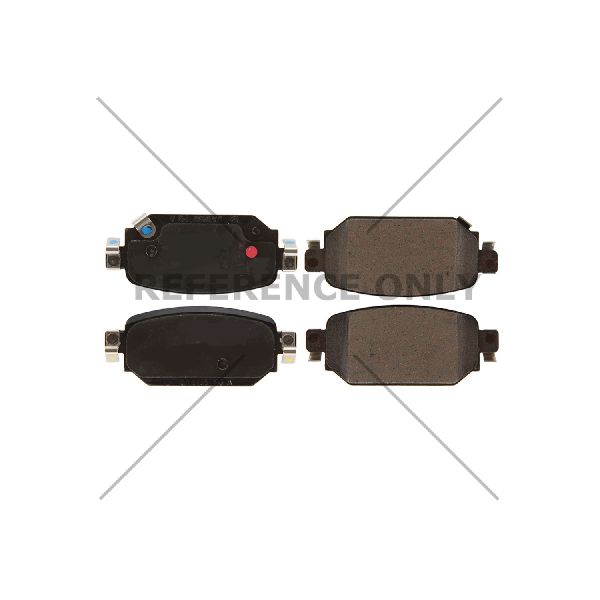 2017-2018 Mazda 3 Disc Brake Pad Set - Rear (Centric)