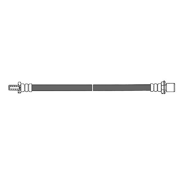 1985-1989 Toyota Land Cruiser Brake Hydraulic Hose - Rear (Centric)