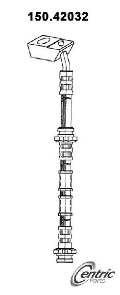1984-1985 Nissan Maxima Brake Hydraulic Hose - Front Right (Centric)