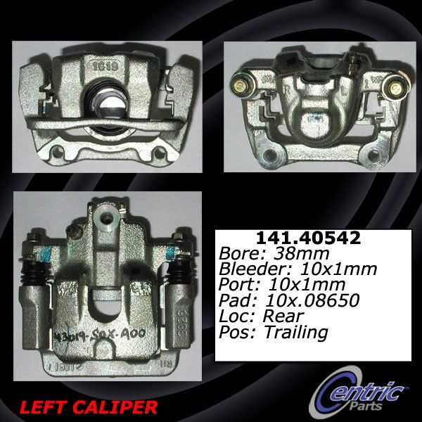 2002-2004 Honda Odyssey Disc Brake Caliper - Rear Left (Centric)
