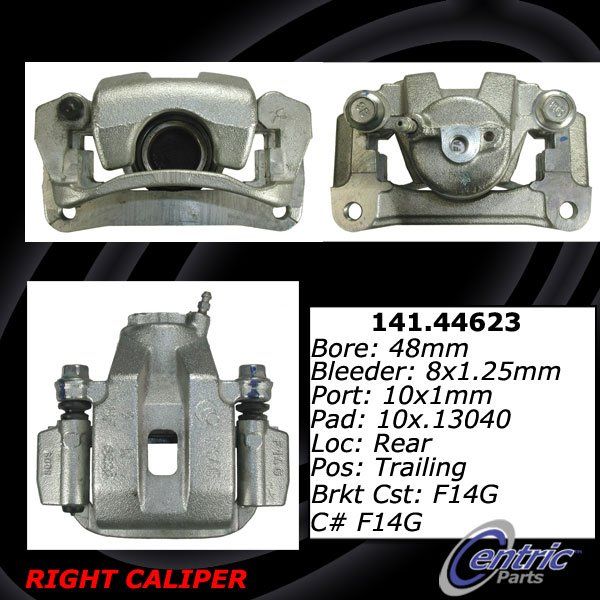 2008-2019 Toyota Sequoia Disc Brake Caliper - Rear Right (Centric)