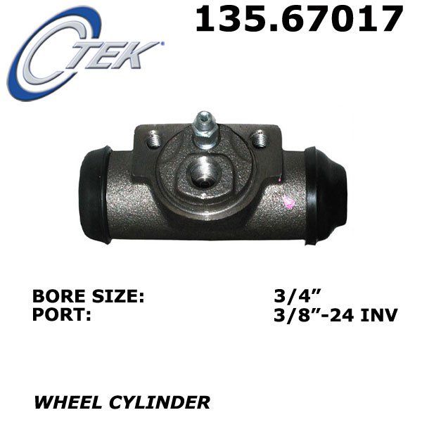 1996-2000 Dodge Caravan Drum Brake Wheel Cylinder - Rear (Centric)