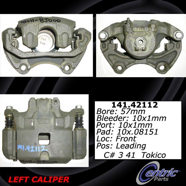 2002-2004 INFINITI I35 Disc Brake Caliper - Front Left (Centric)