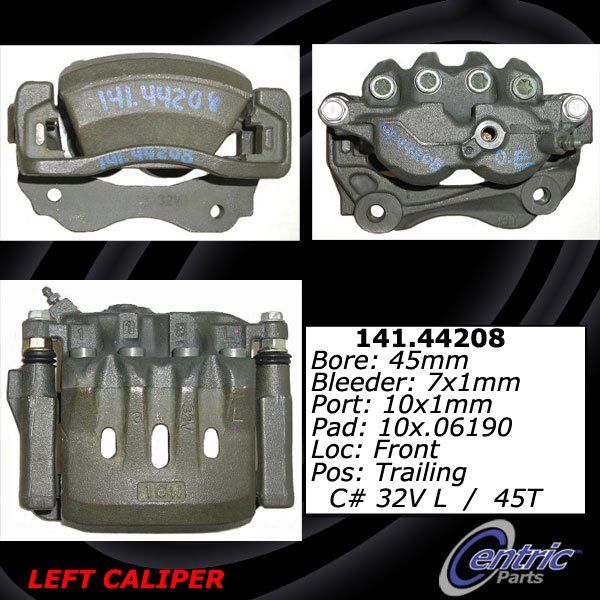 2001-2005 Lexus IS300 Disc Brake Caliper - Front Left (Centric)