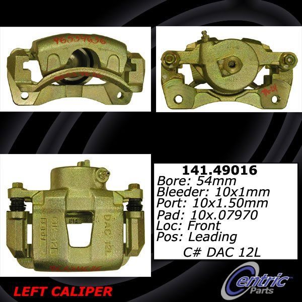 2013-2015 Chevrolet Spark Disc Brake Caliper - Front Left (Centric)