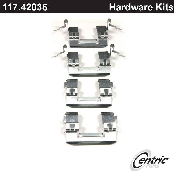 2009-2014 Nissan Cube Disc Brake Hardware Kit - Front (Centric)