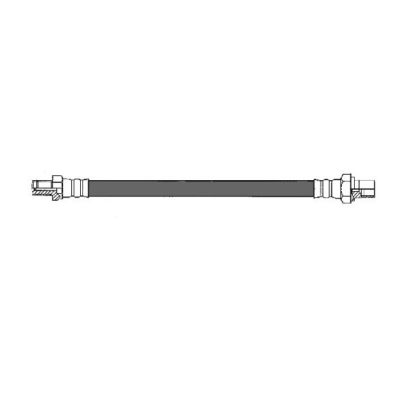 1965-1968 Porsche 911 Brake Hydraulic Hose - Rear (Centric)