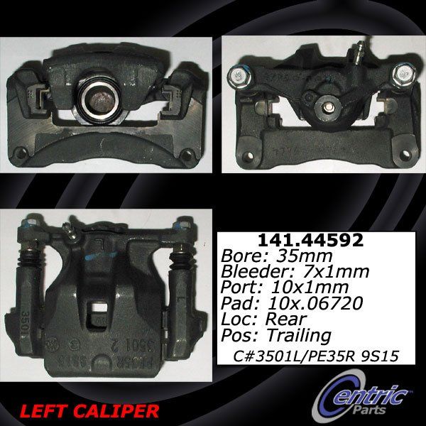 1996-1999 Toyota Avalon Disc Brake Caliper - Rear Left (Centric)