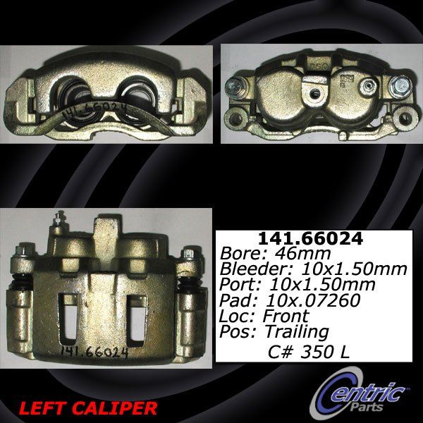 1997 Oldsmobile Bravada Disc Brake Caliper - Front Left (Centric)