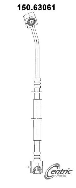 2001-2009 Chrysler PT Cruiser Brake Hydraulic Hose - Front Right (Centric)