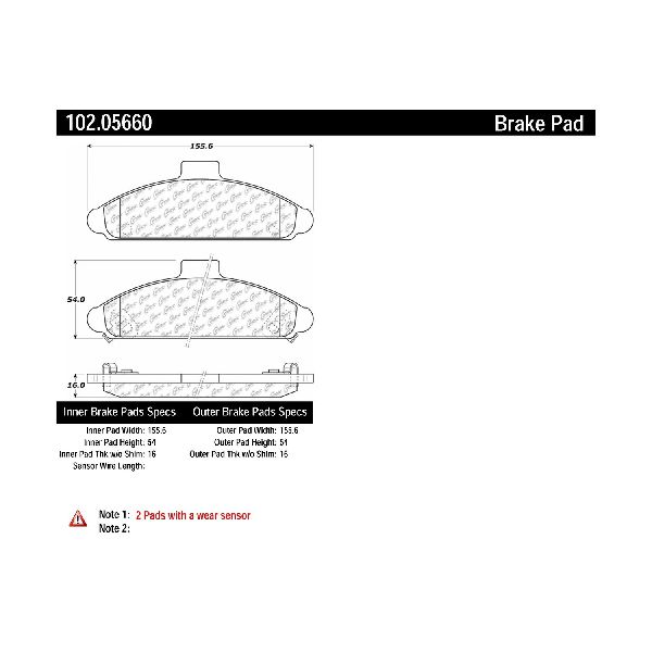 1991-1992 Hyundai Scoupe Disc Brake Pad Set - Front (Centric)