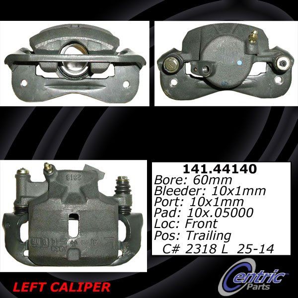 1991-1994 Toyota Previa Disc Brake Caliper - Front Left (Centric)