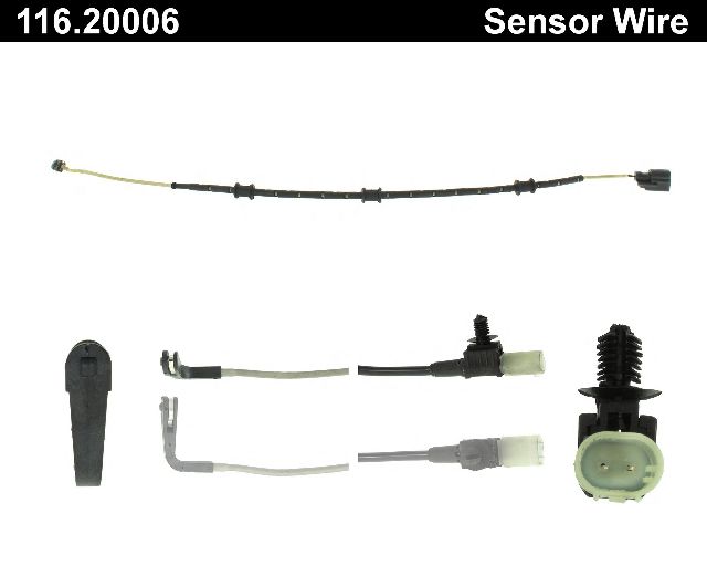 2010 Jaguar XF Disc Brake Pad Wear Sensor - Front (Centric)
