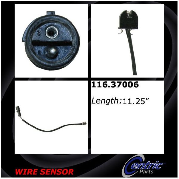 1984-1989 Porsche 911 Disc Brake Pad Wear Sensor - Front or Rear (Centric)