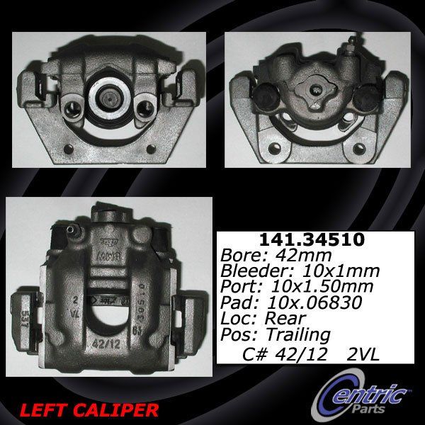 2000-2006 BMW X5 Disc Brake Caliper - Rear Left (Centric)