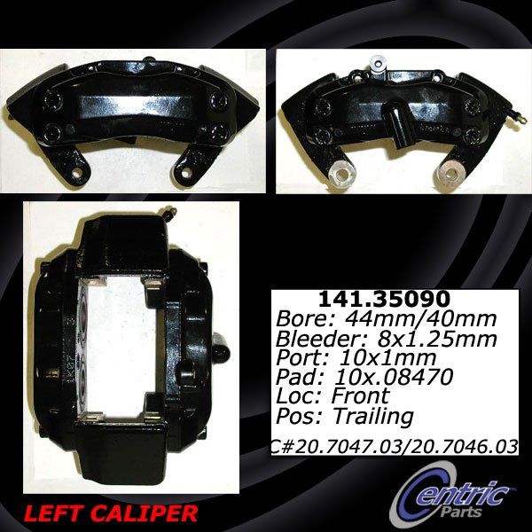 2000-2002 Mercedes-Benz S500 Disc Brake Caliper - Front Left (Centric)