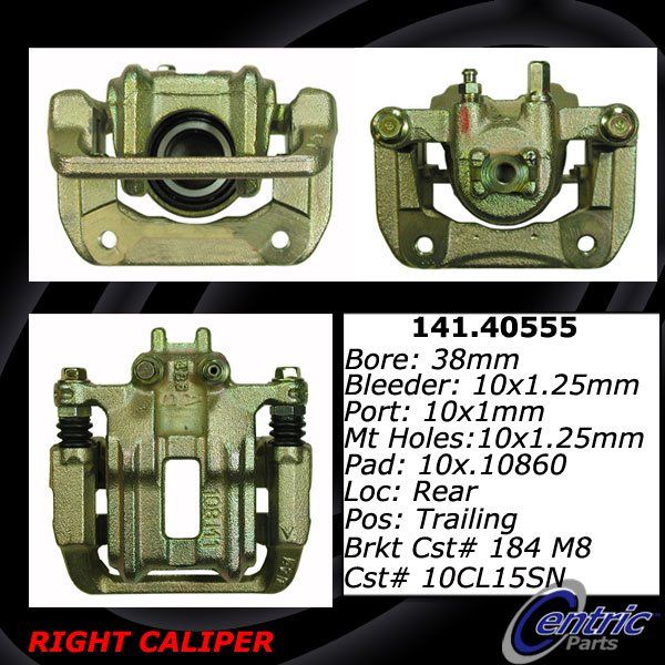 2005-2006 Honda CR-V Disc Brake Caliper - Rear Right (Centric)