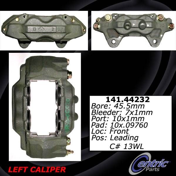 2001-2007 Toyota Sequoia Disc Brake Caliper - Front Left (Centric)