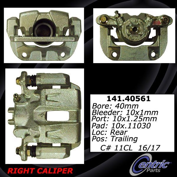 2006-2014 Honda Ridgeline Disc Brake Caliper - Rear Right (Centric)