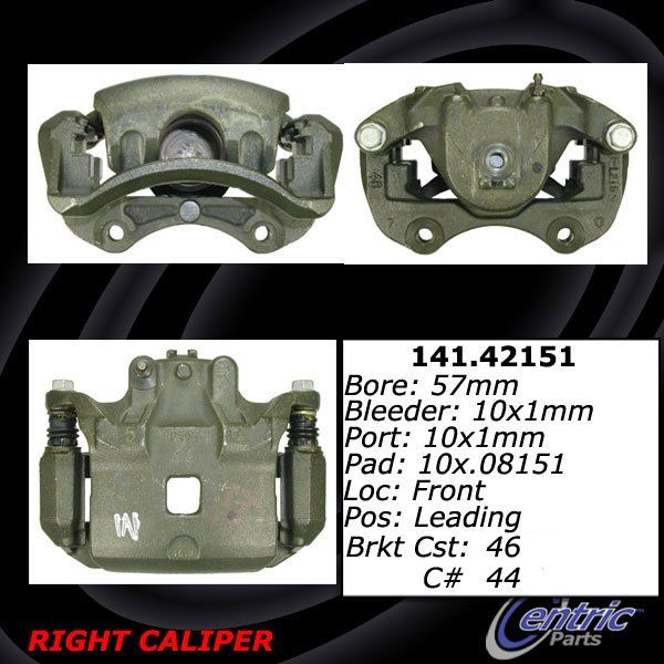 2009-2014 Nissan Cube Disc Brake Caliper - Front Right (Centric)