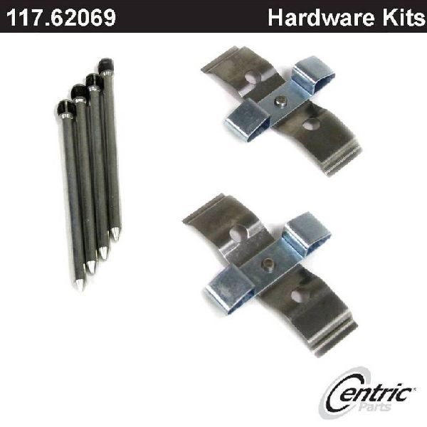 2007-2010 Chevrolet Cobalt Disc Brake Hardware Kit - Front (Centric)