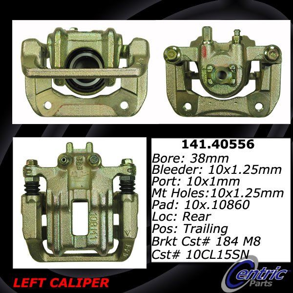2005-2006 Honda CR-V Disc Brake Caliper - Rear Left (Centric)