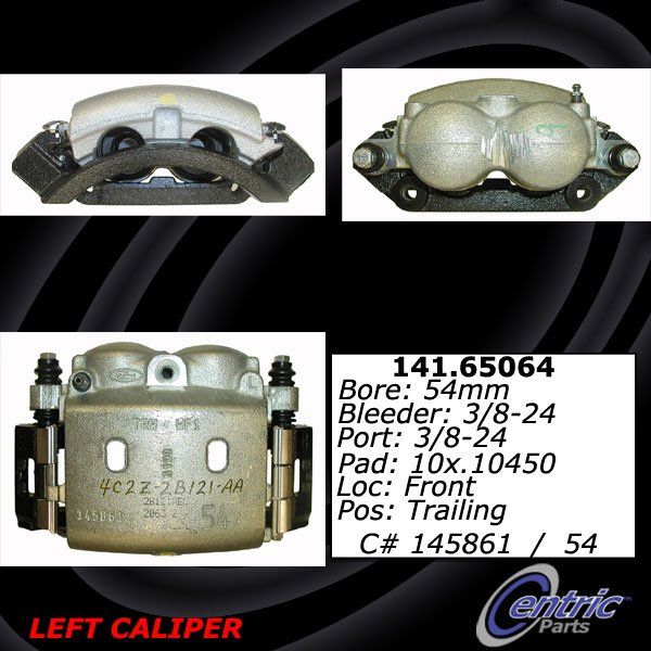 2004-2006 Ford E-150 Disc Brake Caliper - Front Left (Centric)