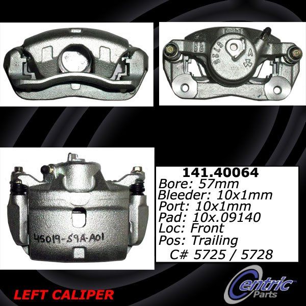 2003-2011 Honda Element Disc Brake Caliper - Front Left (Centric)
