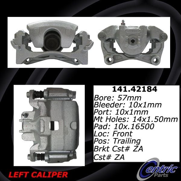 2013-2018 Nissan LEAF Disc Brake Caliper - Front Left (Centric)