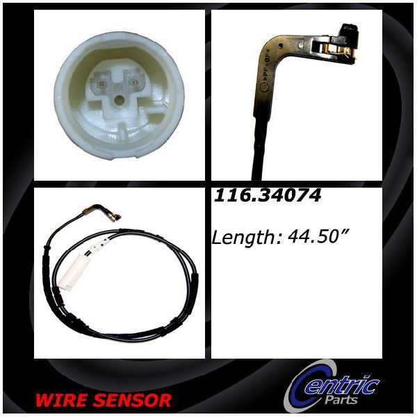 2010-2014 BMW X1 Disc Brake Pad Wear Sensor - Rear (Centric)
