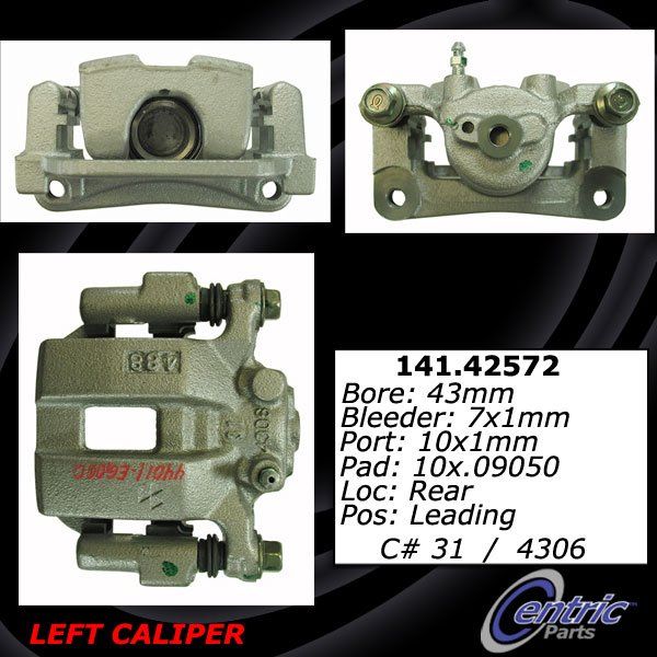 2006-2009 INFINITI M45 Disc Brake Caliper - Rear Left (Centric)