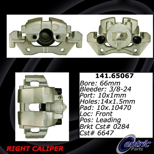 2005-2006 Mazda Tribute Disc Brake Caliper - Front Right (Centric)
